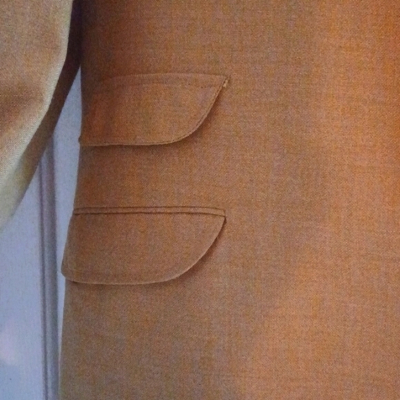 VTG 60s Style Blazer, Pants & Tie Worn In Genius Aretha, 46L, 38W/30L - Picture 10 of 11